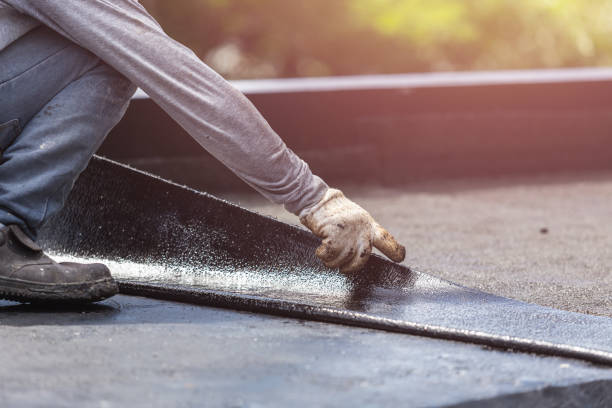 Professional Waterproofing technician working in Kohler, WI
